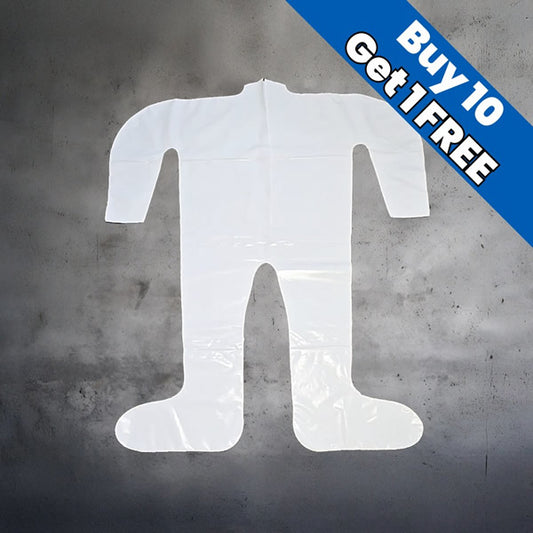 BodyGuard plastic garment for funeral professionals